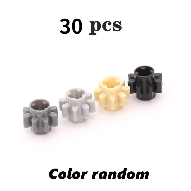 Серия MOC Gear Поворотная платформа с шестернями Зубчатая рейка и шестеренчатый дифференциал Высокотехнологичные детали Строительные блоки из мелких частиц Игрушки