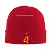 4 Warm Knitted Cap Hip Hop Bonnet Hat Autumn Winter Outdoor Beanies Hats for Unisex Adult