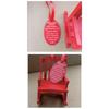 Good-Mini Rocking Chair Ornament Rocking Rocking Chair Model Toy Scene Decorated With Christmas Decorations