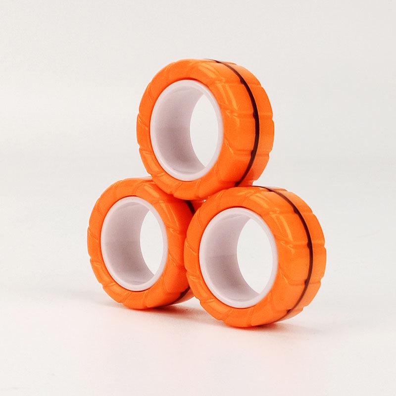 Магнитный браслет-спиннер в виде шины - Игрушка для снятия стресса, спиннер для пальцев