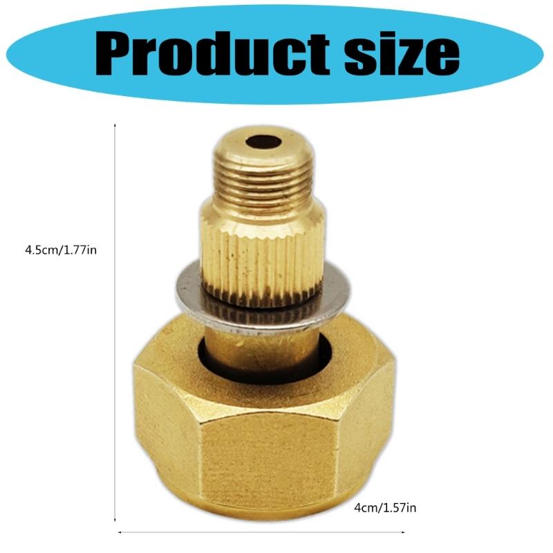 Camp Cookware Connector Secure Locking Durability Leak Resistant Outdoor Gas Adapter for Reliability Wilderness Cooking