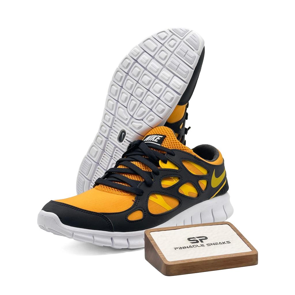 Nike Мужские беговые кроссовки Free Run 2 Solar Yellow Black DQ8977-800