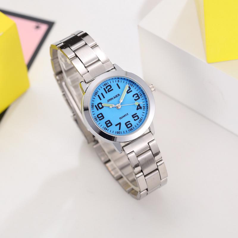 For Watches Quartz Digital Kids Steel Belt Design For Boys And Girls In Primary And Secondary School