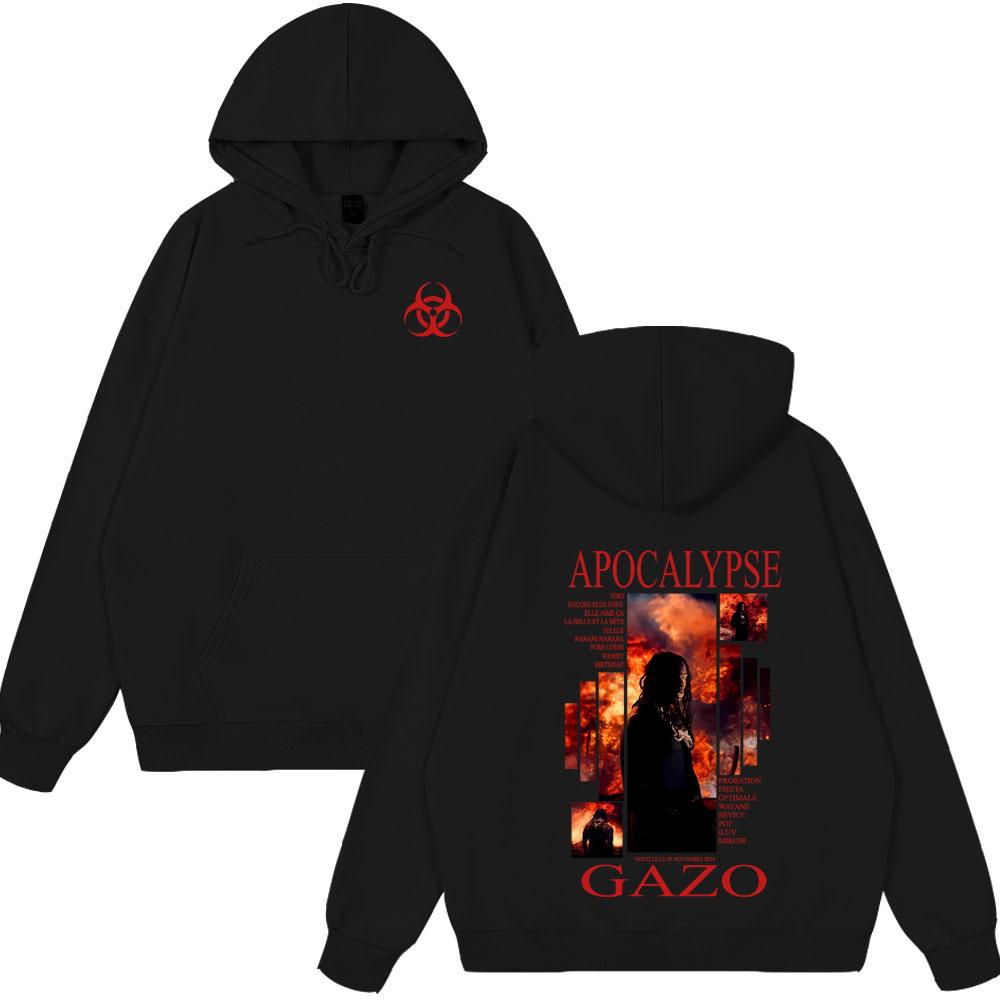 Hot Sale APOCALYPSE Album Hoodies Men Women Hip Hop Fashion Pop Music Streetwear Male Casual Tops Oversized Long Sleeve Clothing