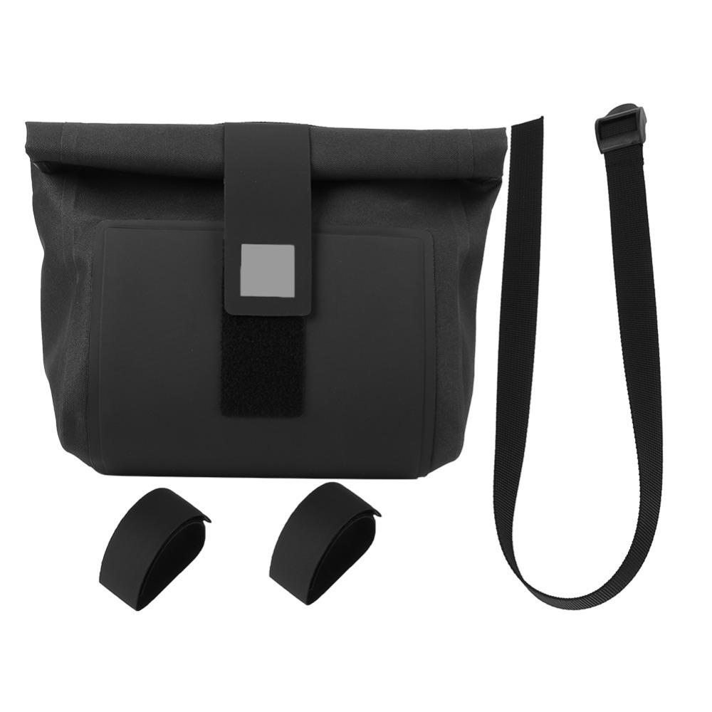 Waterproof Bicycle Handlebar Bag 2L Capacity Bike Storage Bag Durable Cycling Bag Outdoor Storage