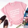 Introverted But Willing To Discuss Cats T Shirt Aesthetic Shirt for Cats Lover  Harajuku Style Summer Short Sleeve Tee Unisex
