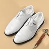 Мода Мода Версатильные Мужские Оксфорды Британский Повседневный Деловой Лоферы Удобная Повседневная Обувь Отдых Прогулки Формальная Обувь