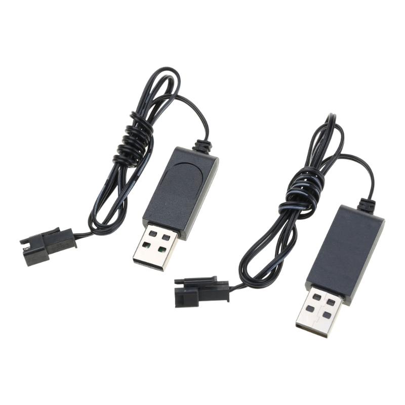 USB-кабель для зарядки дронов с разъемами, USB-кабель для зарядки аккумулятора, выход 3,7 В, 500 мАч, со светодиодным индикатором