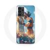 Чехол - Акира Торияма - Galaxy A13 4G - Мягкий - Черный - Сон Гоку