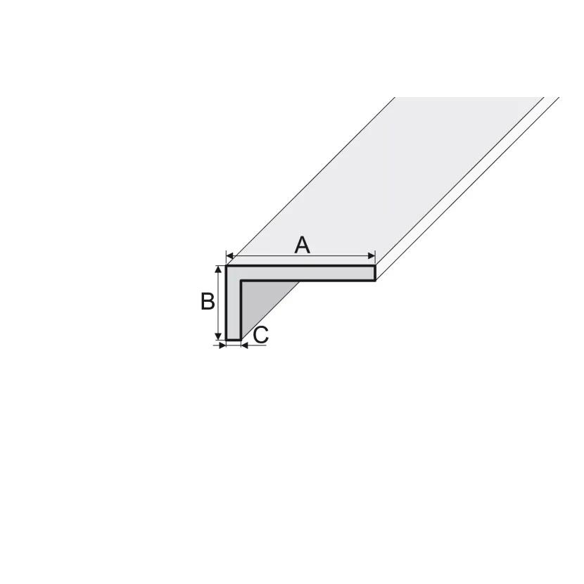 Strip B23 white 100cm lacquered aluminum