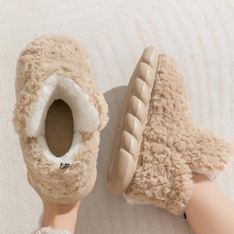 Women's Indoor Slippers EVA Memory Foam Cozy Soft Lightweight Girls Short Boots Warm Winter Fuzzy Slippers