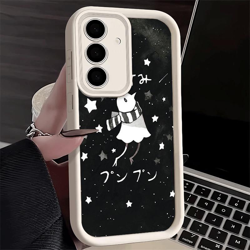 Чехол для телефона Samsung Galaxy S26 S25 Ultra S24 FE Аниме Oyasumi Punpun Чехол S23 Plus S22 + S21 S20 5G Мягкий силикон Funda