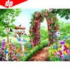 Diamond Painting Landscape Diamond Mosaic Garden Full Square Rhinestone Picture Diamond Embroidery