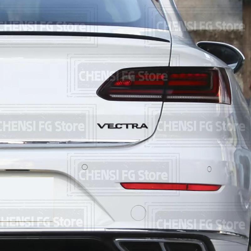 3D Металлический Сплав Для Opel Vauxhall Vectra Значок Наклейка Логотип На Задний Багажник Автомобиля Серебристый Черный Аксессуары Для Автомобиля Наклейка Стайлинг