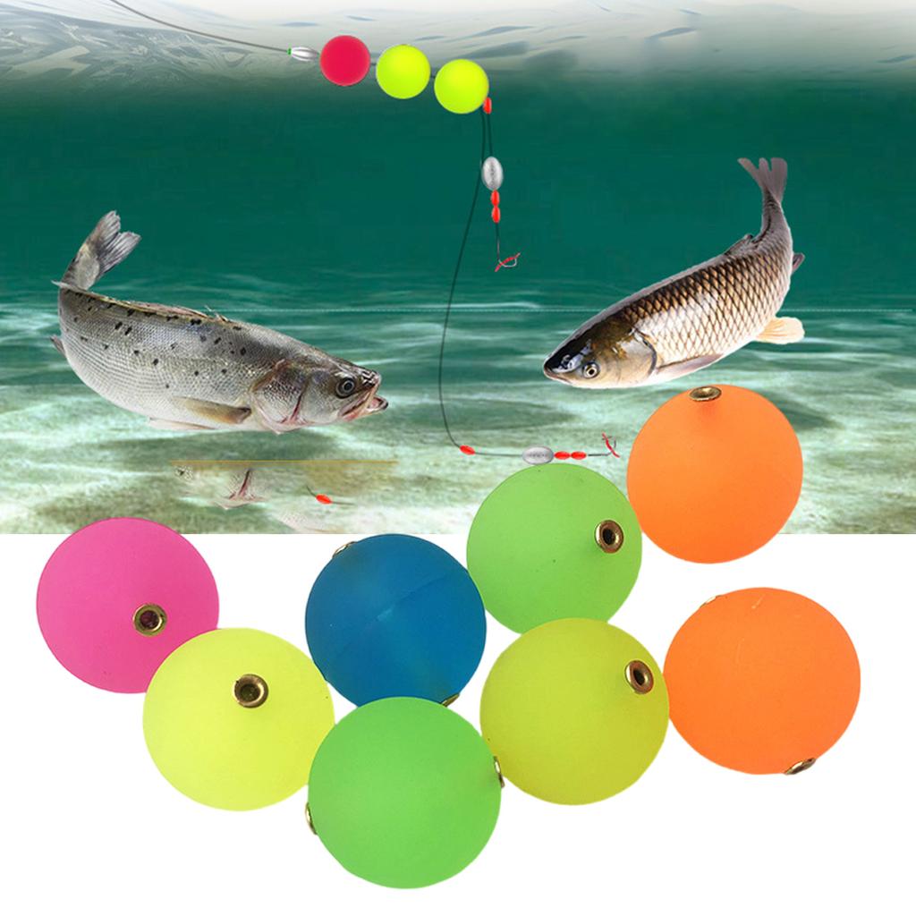 Поплавки для рыбалки Поплавковые шары Жесткие поплавки для рыбалки Плавающие шары для рыбалки на открытом воздухе для соленой и пресной воды