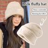Windproof Beanies Knitted Ear Warmer Cap Casual Hip-hop Bonnet  Women