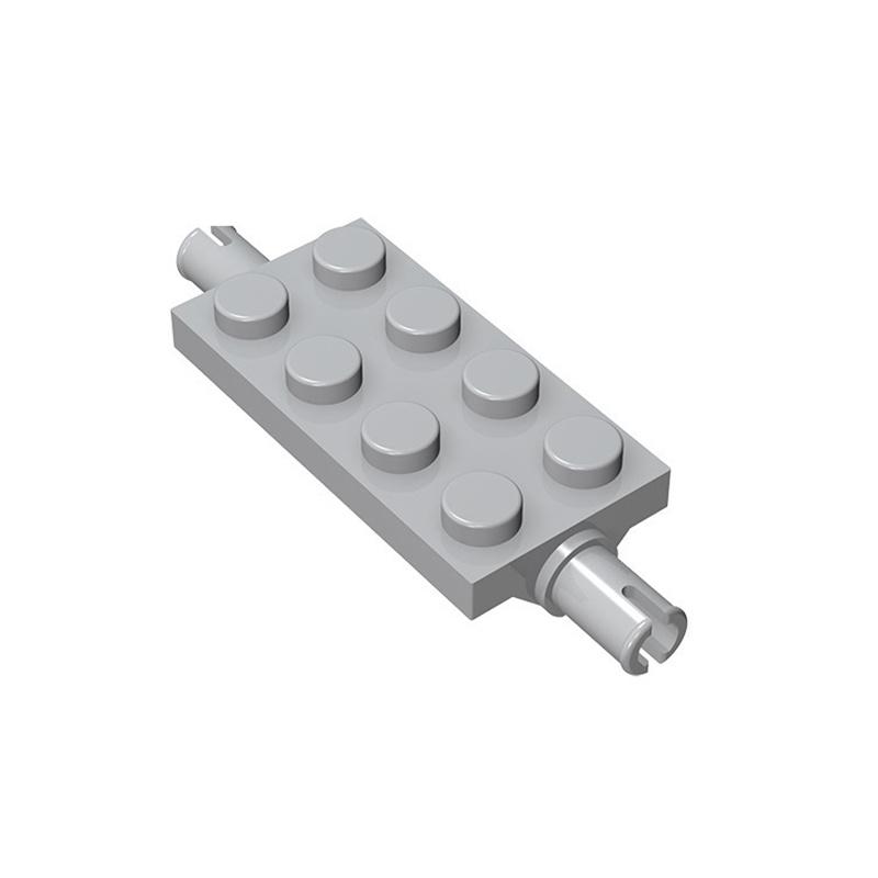50 шт. Детали MOC 30157 Пластина модифицированная 2x4 с штырьками Совместимые DIY Сборка Строительные блоки Частицы Детская головоломка Мозговая игрушка Подарок