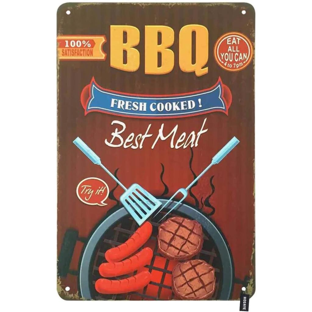 Винтажные предупреждающие таблички для зоны барбекю, барбекю для папы, металлические жестяные таблички, плакаты, настенные декоративные таблички для домашних баров, кафе, клубов, ретро-плакаты, таблички