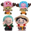 РАСПРОДАЖА 20 см Аниме Фигурка OnePiece Зоро Луффи Чоппер Плюшевые Игрушки Милый Мультяшный Плюшевый Зверь Набивные Куклы Подвеска Рождественские Подарки