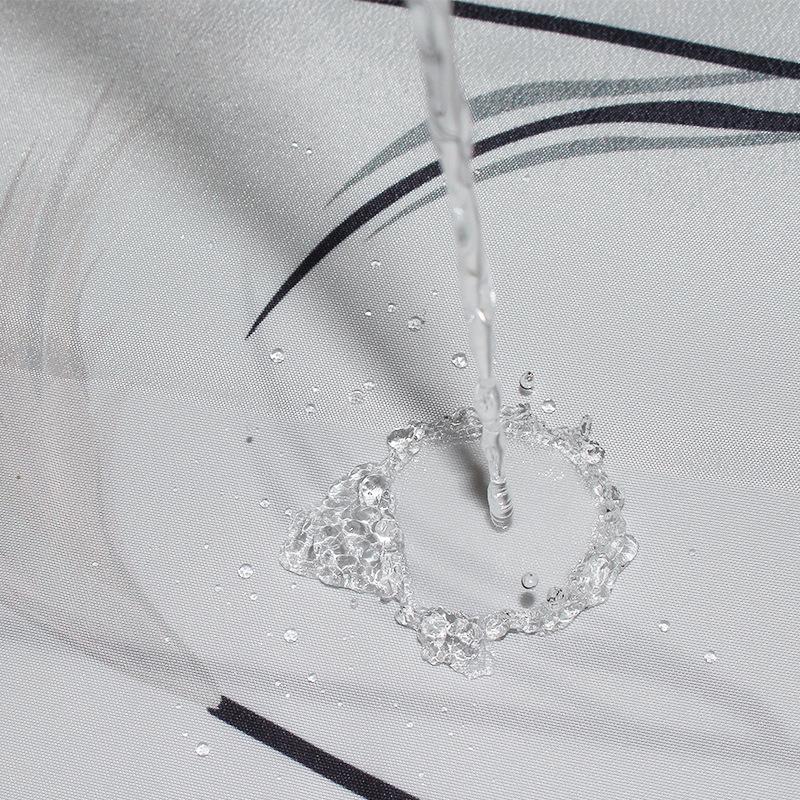 Занавеска для душа из полиэстера Fresh Reed, утолщенная, водонепроницаемая, устойчивая к плесени, перегородка для ванной комнаты, универсальная занавеска