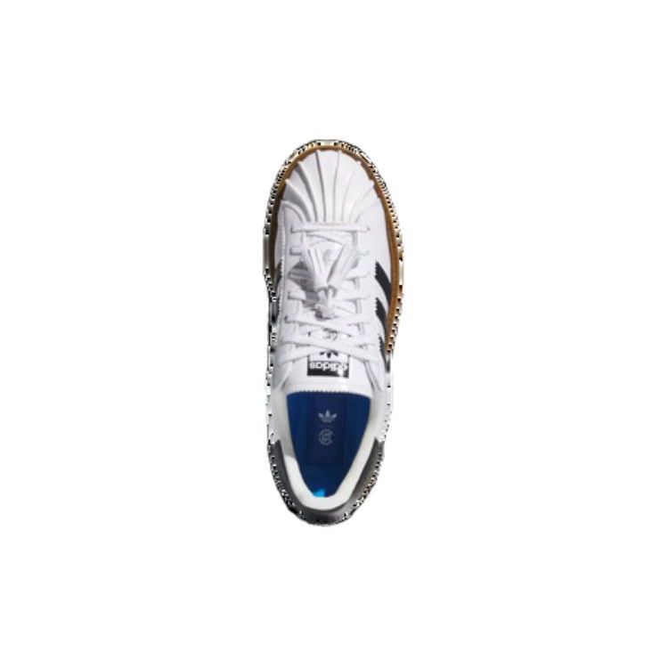 CLOT x adidas Superstar Белые Черные Унисекс Кроссовки Облачно-Белый Основной Черный Кристально-Песочный IH3132