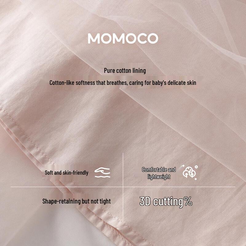 Летнее платье-принцесса без рукавов для девочек MOMOCO