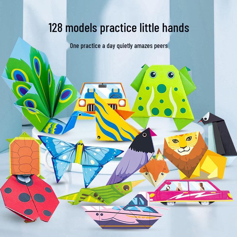 Мастер оригами: Детский учебник для развития мозга и креативности