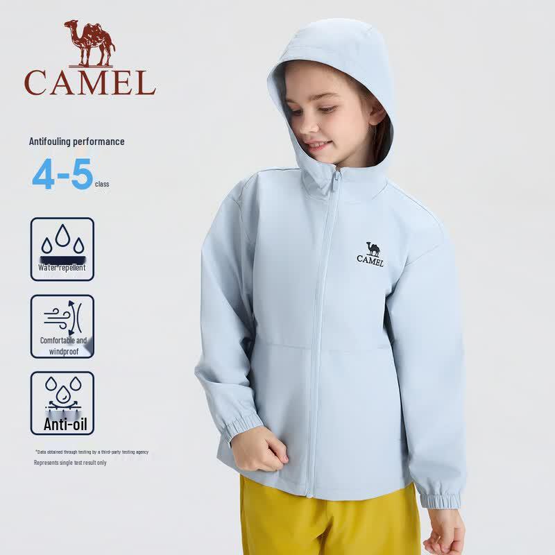 Camel Детская ветрозащитная куртка для улицы