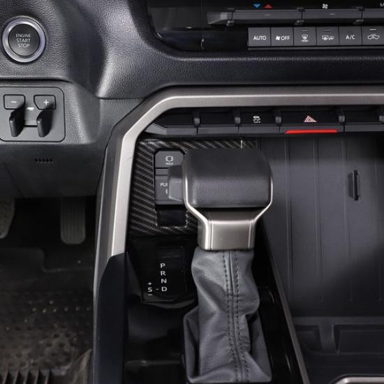 ABS Carbon Car Electronic Handbrake Trim Frame Cover For Toyot-a Tundra -23