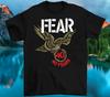 НОВЫЙ Футболка Fear Band 40 лет Подарок для фанатов Плотный хлопок Черная футболка S-5XL TT442 Унисекс Футболка Графическая футболка