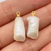 Natural Freshwater Pearl Pendant Irregular Shape Star Circular Heart  Baroque Pearl Charm for DIY Jewelry Accessories