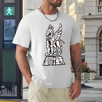 Футболка Fresh Knights Of The Zodiac Pegasus Saint Seiya, футболки, новинка, конкурс Nerd Aactivity, размер Eur