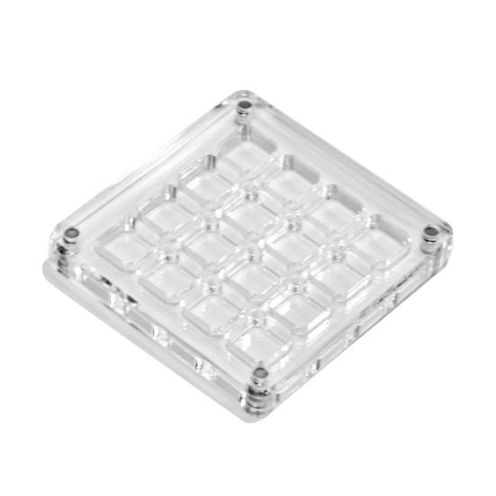 Магнитная коробка для показа ракушек, прозрачная классификация для хранения, мультисетки, брелок в виде морской звезды, декоративный футляр, контейнер, маленькие бусины, аксессуар из ниала