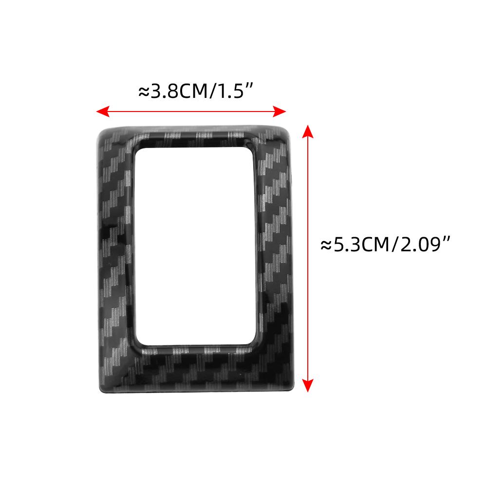 Car Emergency Light Button Trim for Toyota C-HR CHR CHR 2016 - 2022 Hazard Light Switch Decorative Sticker Cover Accessories