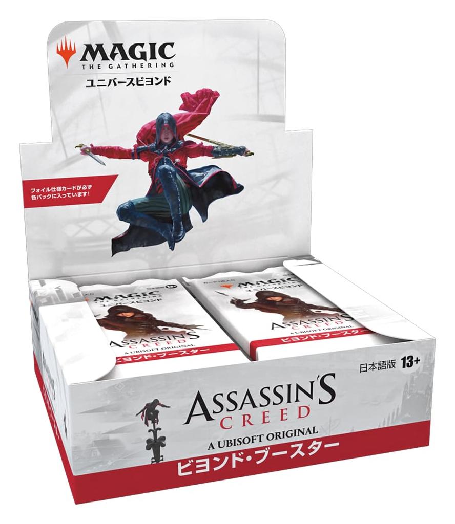 Magic: The Gathering "Assassin's Creed" Beyond Booster Japanese Version 24 Packs MTG Trading Card Wizards of the Coast ACR D35831400