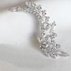 Асимметричные серьги-капли в европейском и американском стиле с цирконием и бриллиантами: Элегантные, роскошные, модные, сверкающие ювелирные изделия для женщин