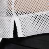 Jordan Спортивная сетчатая футболка с коротким рукавом Женские топы Белые CZ1892-100