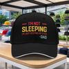 Pc Funny Dad Quotes Baseball Cap with Humorous Sayings Adjustable Duckbill Hat Suitable for Outdoor Sports Cycling Music Fe