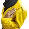 Women's Yellow 100% Genuine Lambskin, Soft Leather, Biker Jacket, Real Lambskin ,Yellow Leather, Moto Jacket, Ladies Yellow Jacket, Gift For Her
