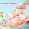 Sphere Round Ball Whiskey Cocktail Ice Ball Maker Ice Hockey 2.56inch Ice Cube Maker Ice Box Molds