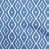 Cotton Poplin Blue Fabric Asian Ikat Diy Clothing Quilting Fabric Print Fabric By Yard 42 Inch