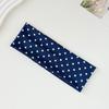 Y2K Retro Boho Breeze Wind Dot Stretch Women's Hairbands Korean Ins Fashion Wide Headbands Yoga Sports Dating Hair Accessories
