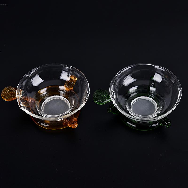 Креативные стеклянные фильтры для заваривания чая, китайские чайные принадлежности для кунг-фу