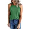 Новый летний жилет для женщин, который можно носить внутри и снаружи, однотонный, облегающий топ без рукавов с круглым вырезом