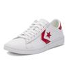 Converse Стиль жизни Удобные Нескользящие Прочные Низкие Кеды для скейтбординга Женские кроссовки Красный Белый 555933C