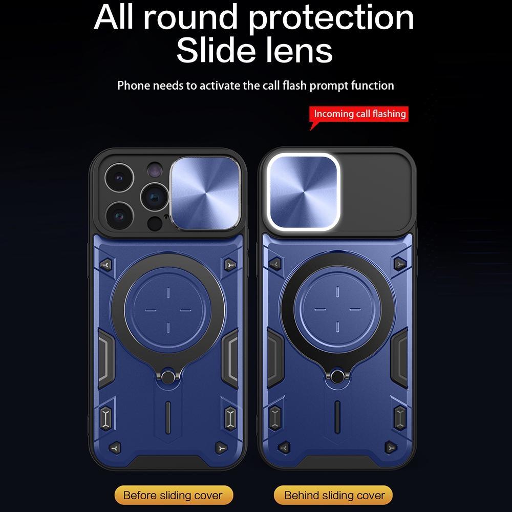 360°Rotation Magnetic Ring Stand Lens Protector Armor Case for iPhone 15 14Plus 13 12 11Pro Max for Samsung S24 S23 S22 S21 S20 Ultra Plus A05 A14 A54