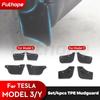 Futhope 4PCS TPE брызговики для Tesla Model 3 Model Y ~2023 брызговики противоскользящие сменные брызговики крыло