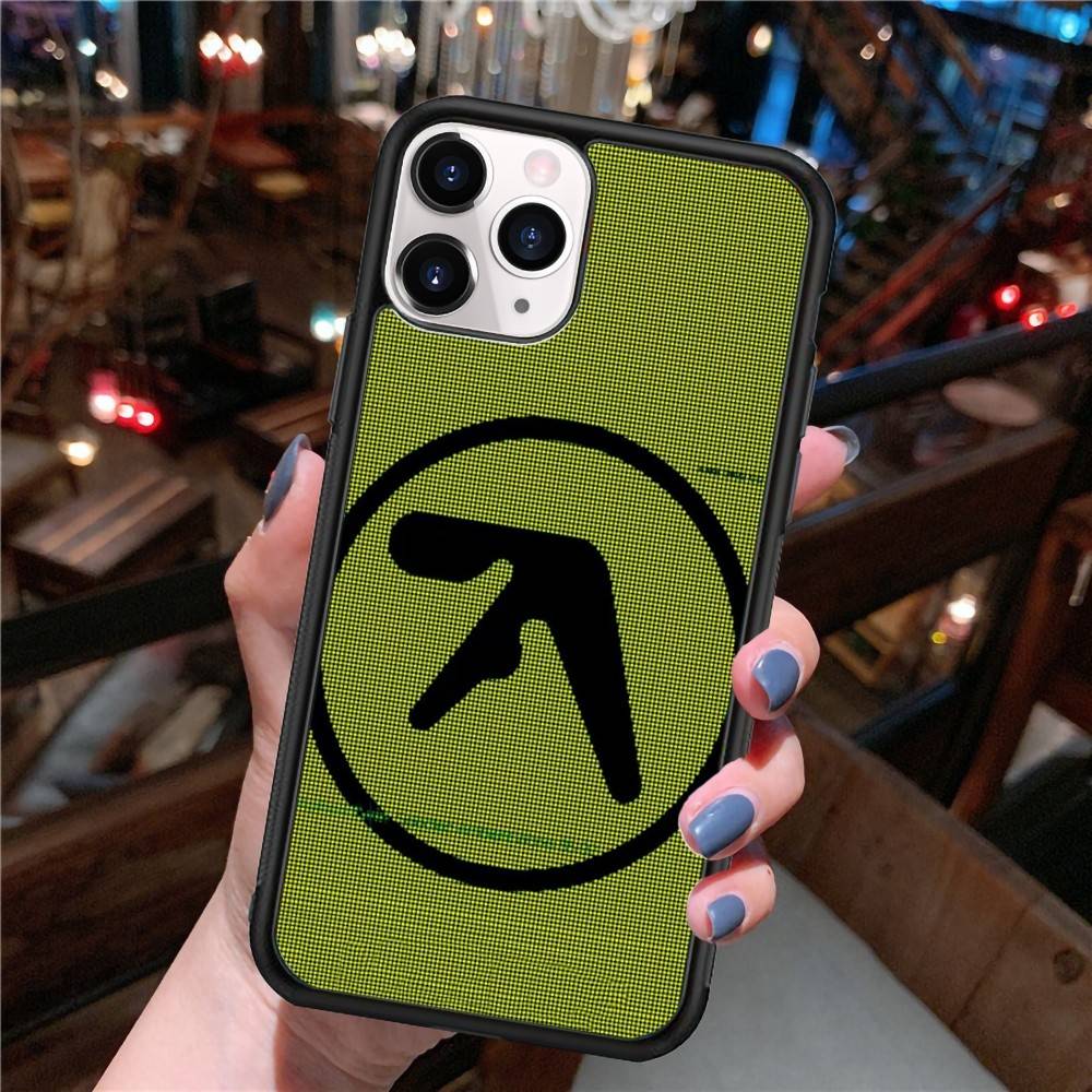 Винтажный Чехол для Телефона Singer A-aphex T-twin Ретро Силиконовый PC+TPU Для Для IPhone 11 12 13 14 15 16 Plus Pro Max Чехол