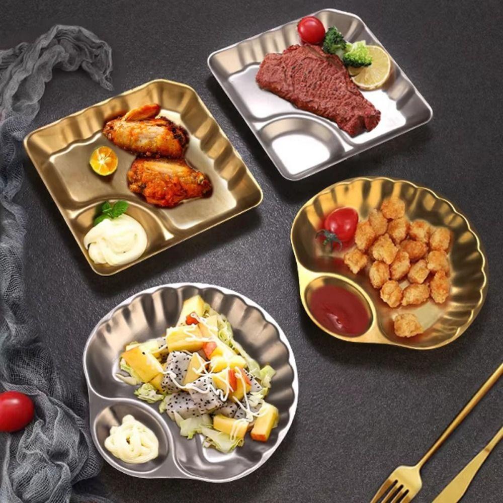 Shell Shape French Fries Plate Creative Shell Square Plate Home Storage
