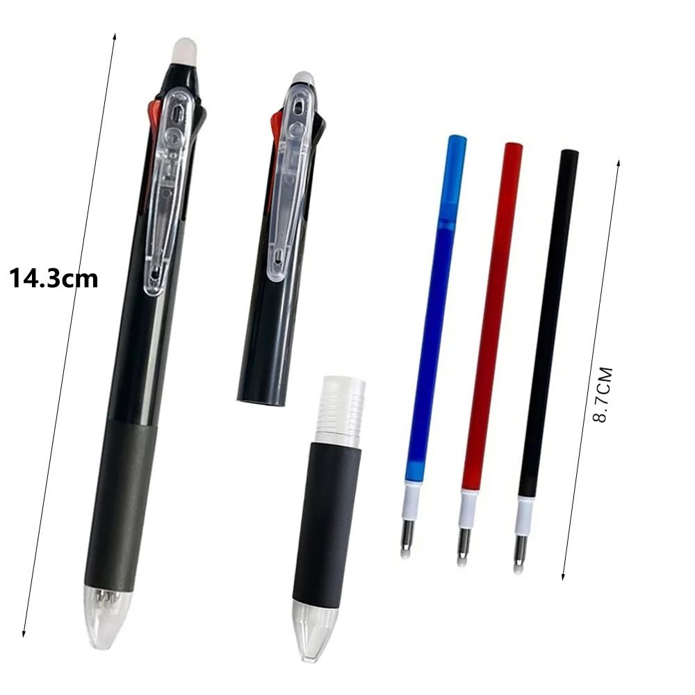 3 in 1 Erasable Pen Magic Ink Student Pen Creative Gel Pen